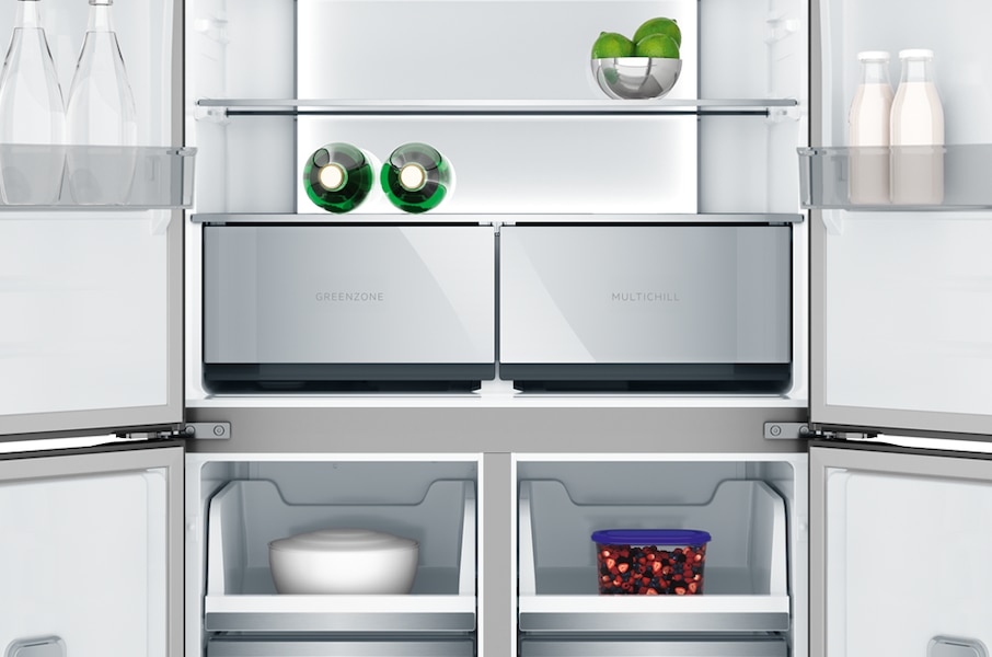 The FresherAir Ioniser releases negative ions that break down bacteria proteins, eliminating up to 99.8% of select common bacteria* to create a cleaner, more hygienic environment for fresher, safer food storage.*Test by Anhui CQC-CHEARI Technology Co., Ltd Laboratory. Tests performed on Staphylococcus aureus, Escherichia coli streams 