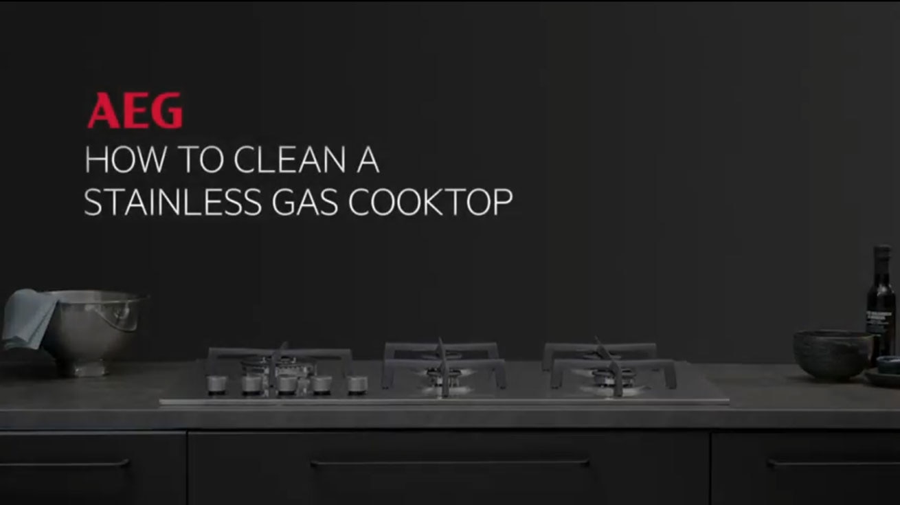 Clean stainless glass