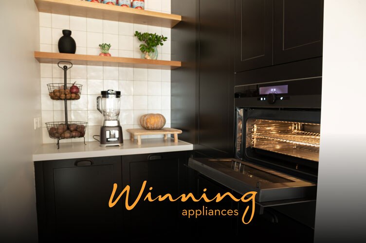AEG Winning appliances modern kitchen matte black oven