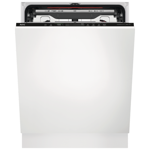 Integrated dishwasher open 