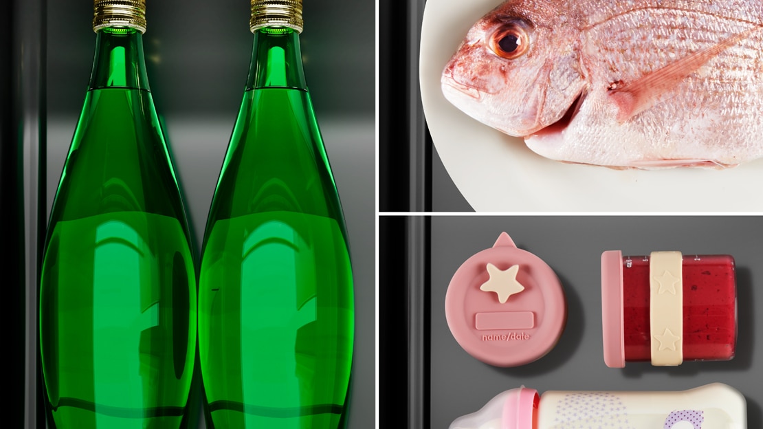 Versatile food storage with MultiChill fridge compartment