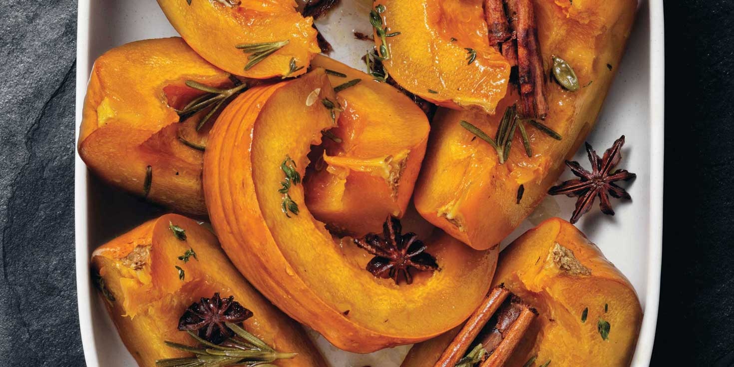 SPICY HONEY PUMPKIN WITH OLIVE OIL