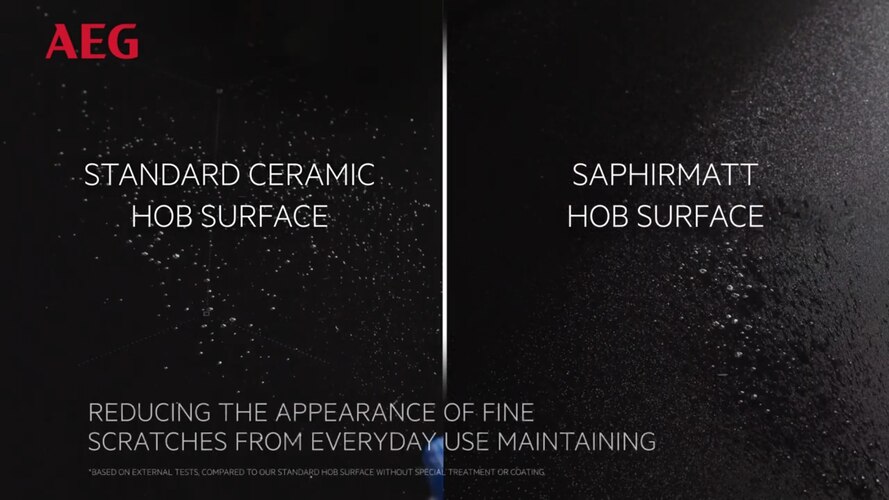 80cm SaphirMatt 5 Zone Induction Cooktop