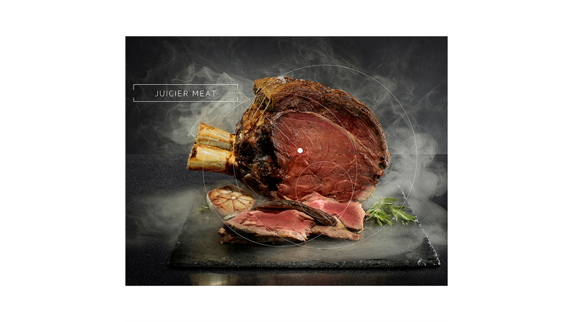 STEAM. JUICY AND CRISPY