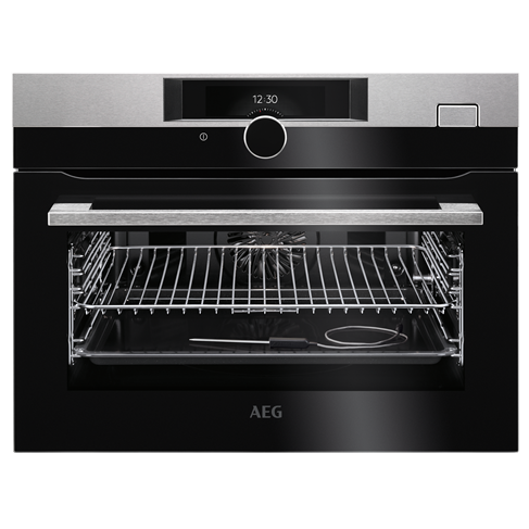 45cm Compact SteamBoost multi-function 22 compact oven, stainless