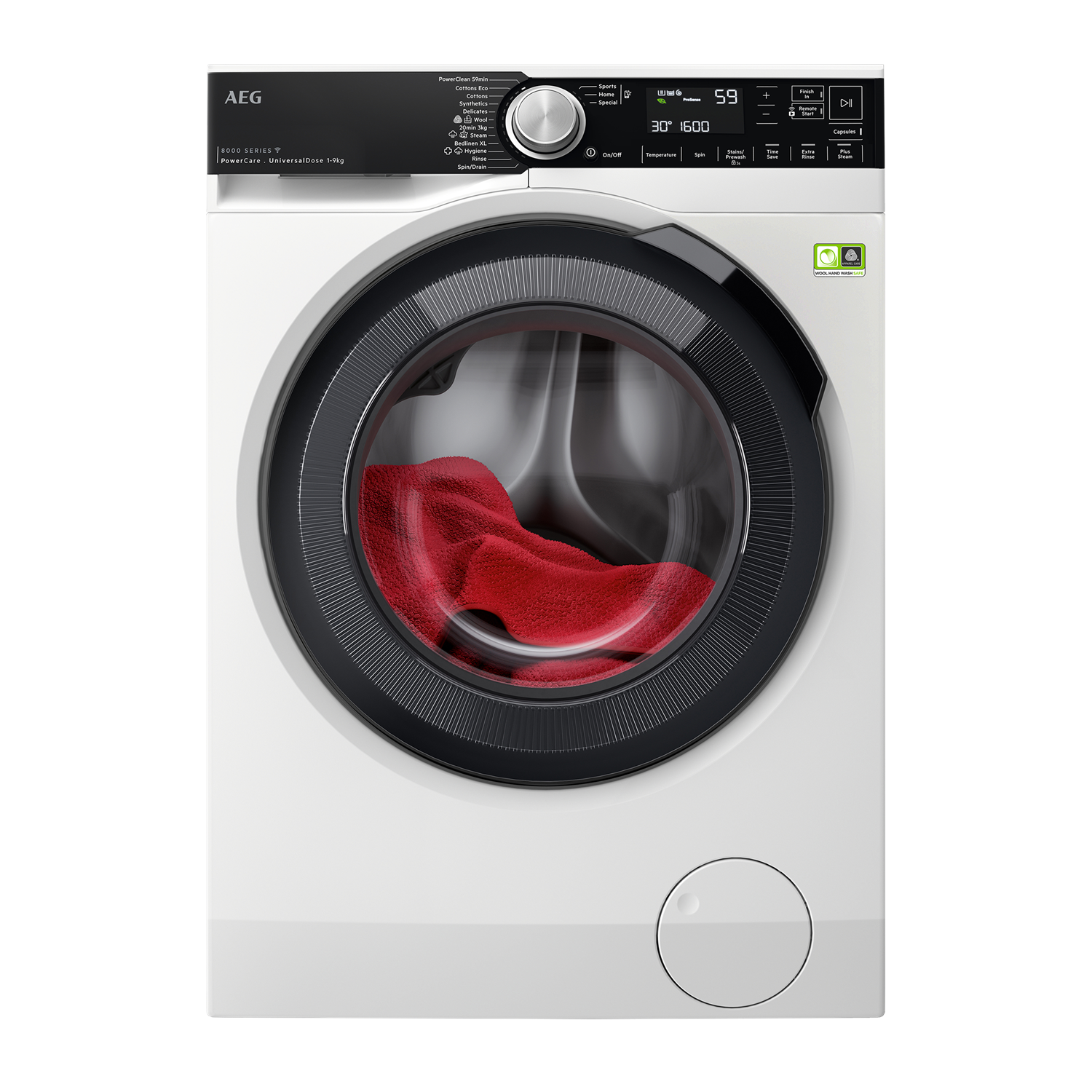 9kg 8000 Series Front Load Washing Machine - LF8594O8O | AEG