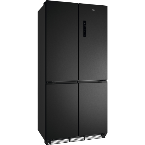 8000 Series Quad Door Fridge - Matte Black